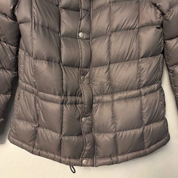 Ralph Lauren women's gray down feather filled puffer jacket size medium - Picture 3 of 16